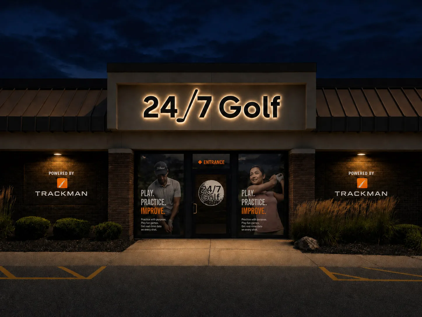 24/7 Golf Rockford storefront